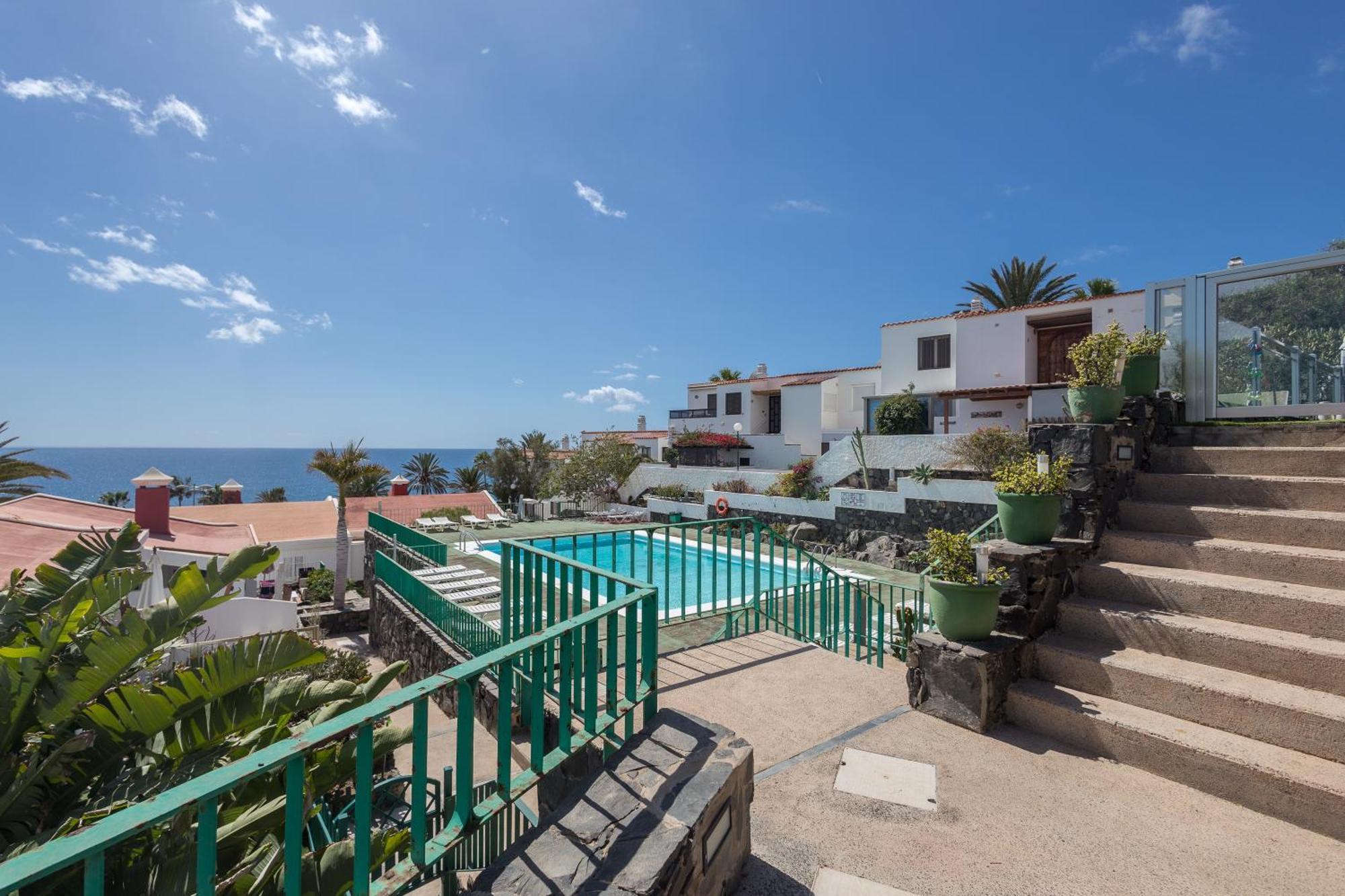 Bungalow playa Águila terraza piscina by Lightbooking Maspalomas  Exterior foto