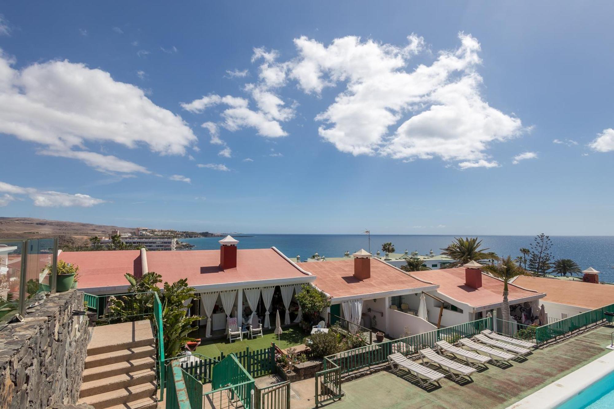 Bungalow playa Águila terraza piscina by Lightbooking Maspalomas  Exterior foto