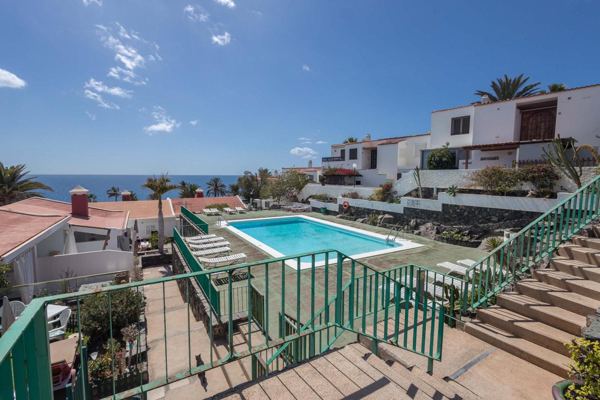 Bungalow playa Águila terraza piscina by Lightbooking Maspalomas  Exterior foto