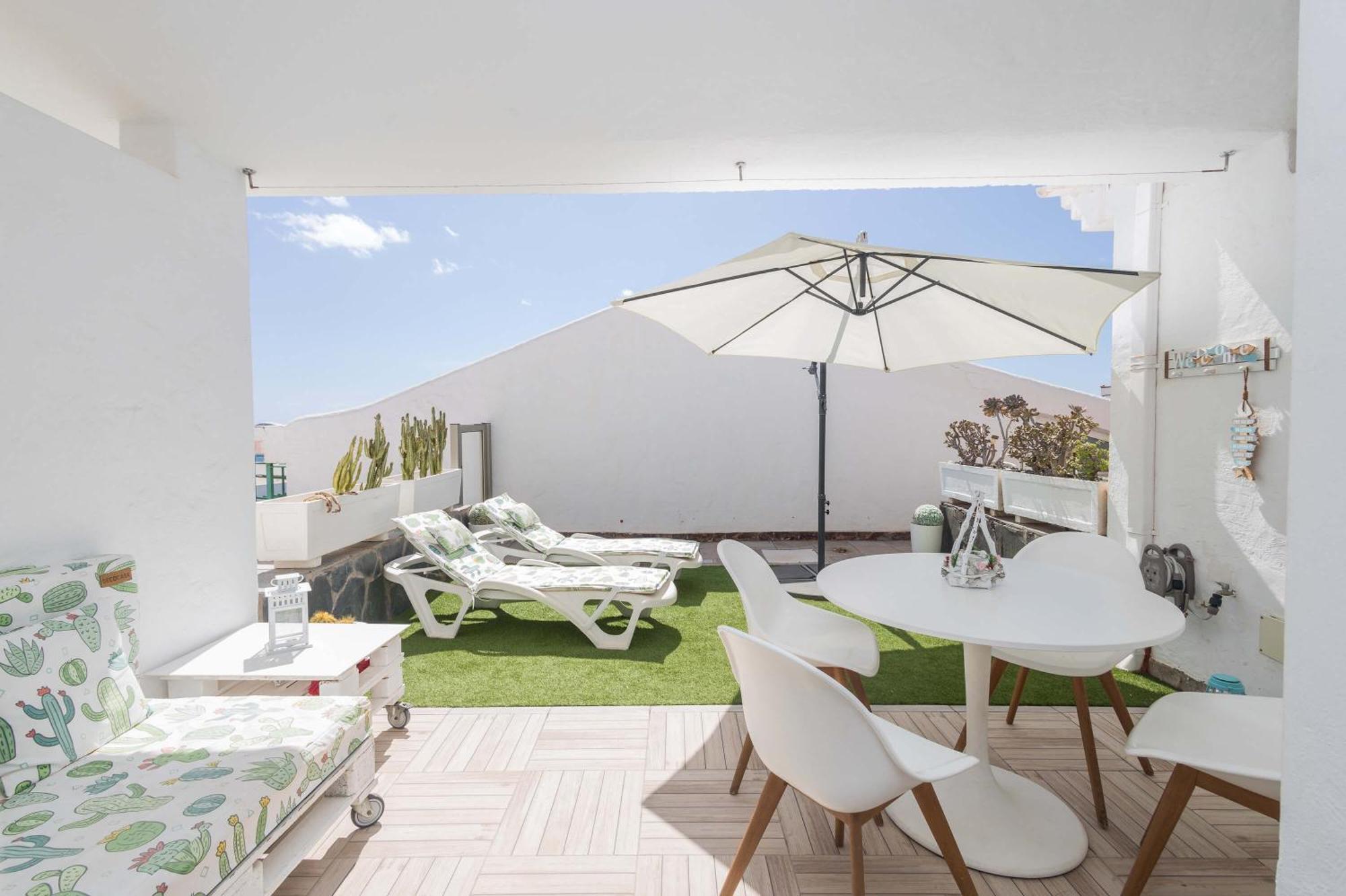 Bungalow playa Águila terraza piscina by Lightbooking Maspalomas  Exterior foto